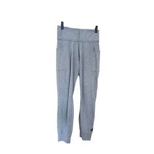 Nike Womens Gray High-Waisted Jogger Pants M